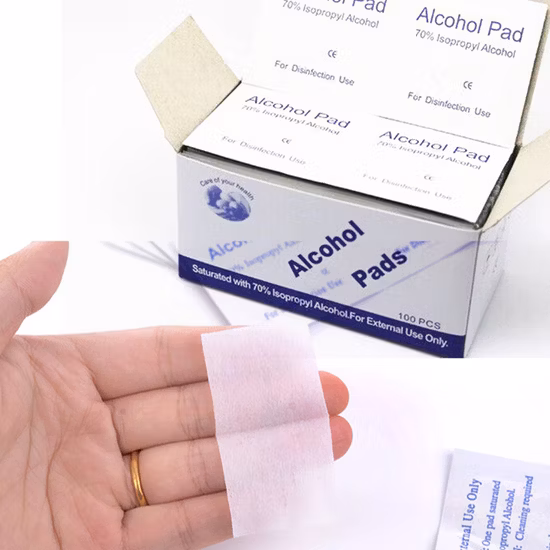 Disposable Non Woven 70% Alcohol Pre Pad with Cheap Price